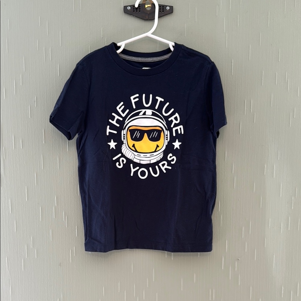 Old Navy Blue Short Sleeve Tee The Future Is Yours